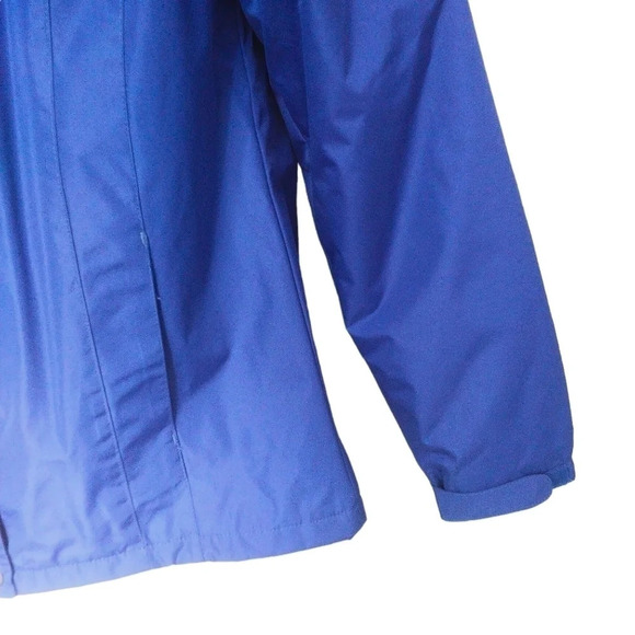 George Classics Water/Wind Resistant Hooded Coat Periwinkle Blue S - Picture 5 of 9